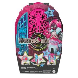 Mattel Monster High Catty Noir Doll Kids OS Pink New Skulltimate Secrets Mystery